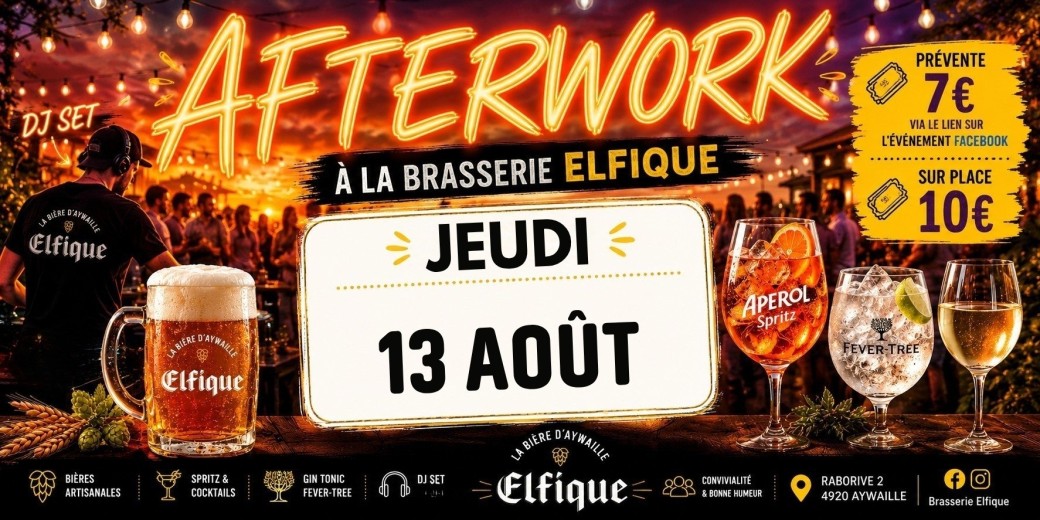 Afterwork 9e édition