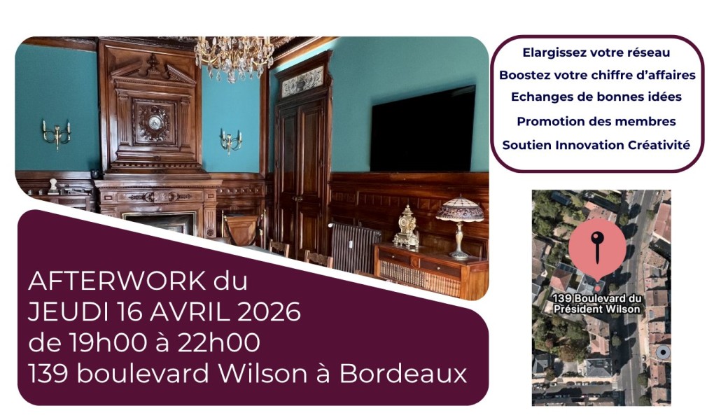 AFTERWORK ABAA - ASSOCIATION BUSINESS ALIENOR D'AQUITAINE