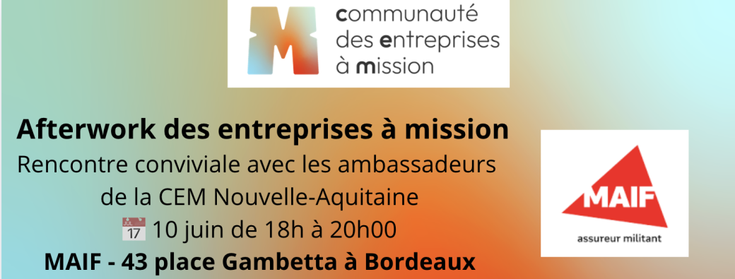 Afterwork CEM Bordeaux - Maif 