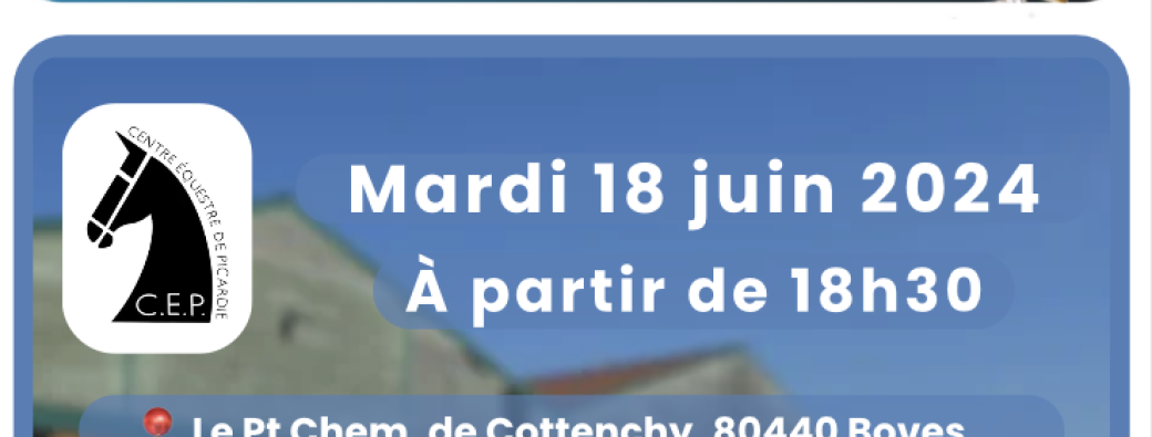 Afterwork Centre Équestre de Picardie