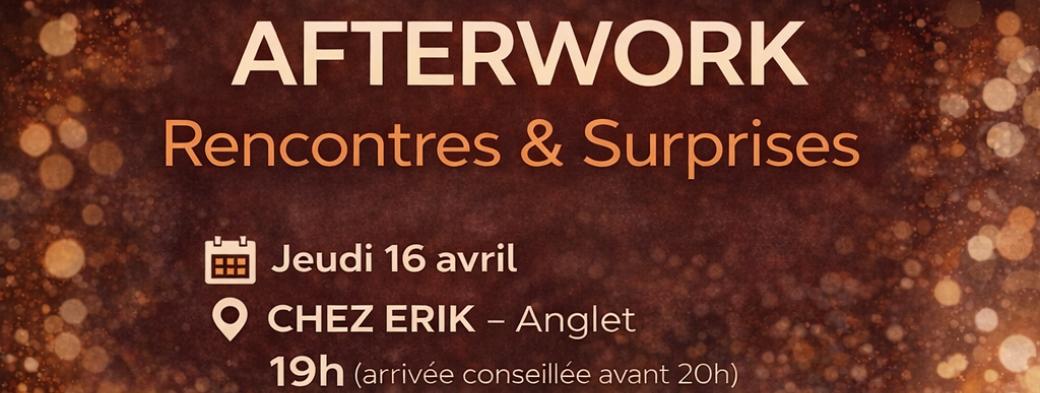 Afterwork Chez Erik