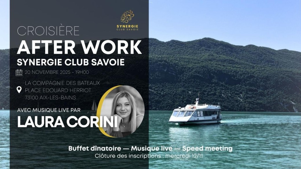 Afterwork croisière du 20 novembre 2025