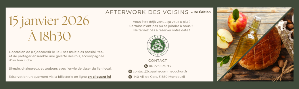 Afterwork des Voisins 2ème Édition