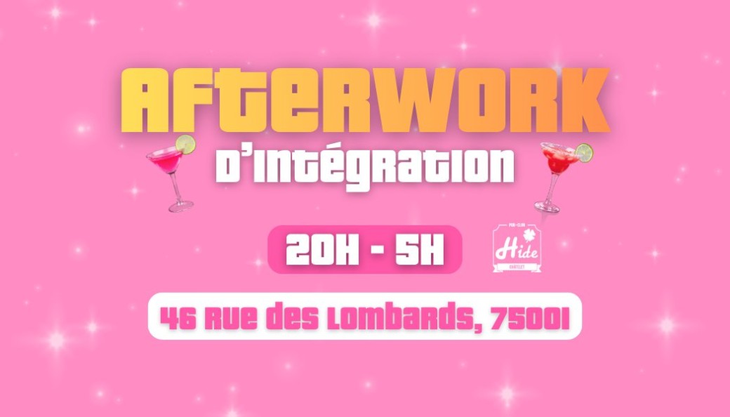 Afterwork d'intégration GEA