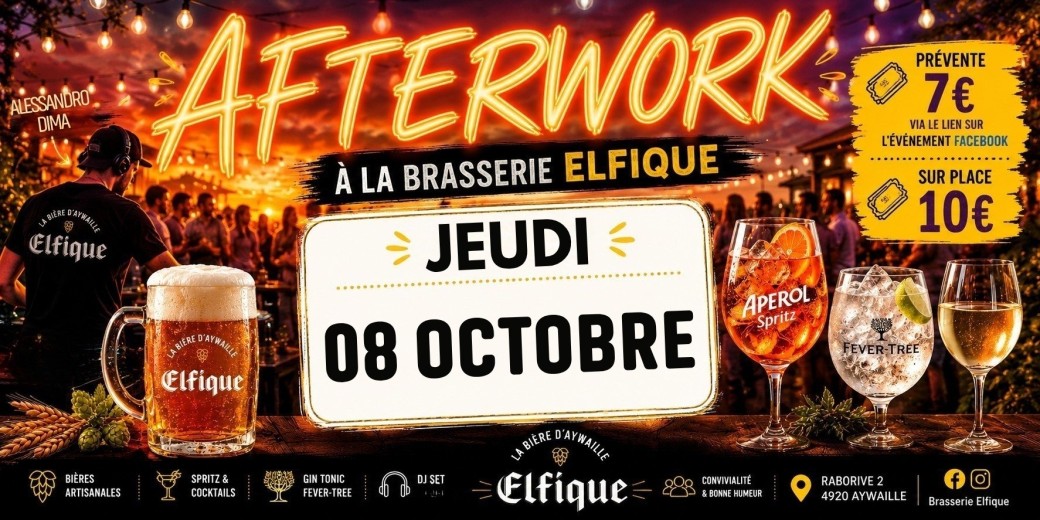 Afterwork Elfique 11ème édition 
