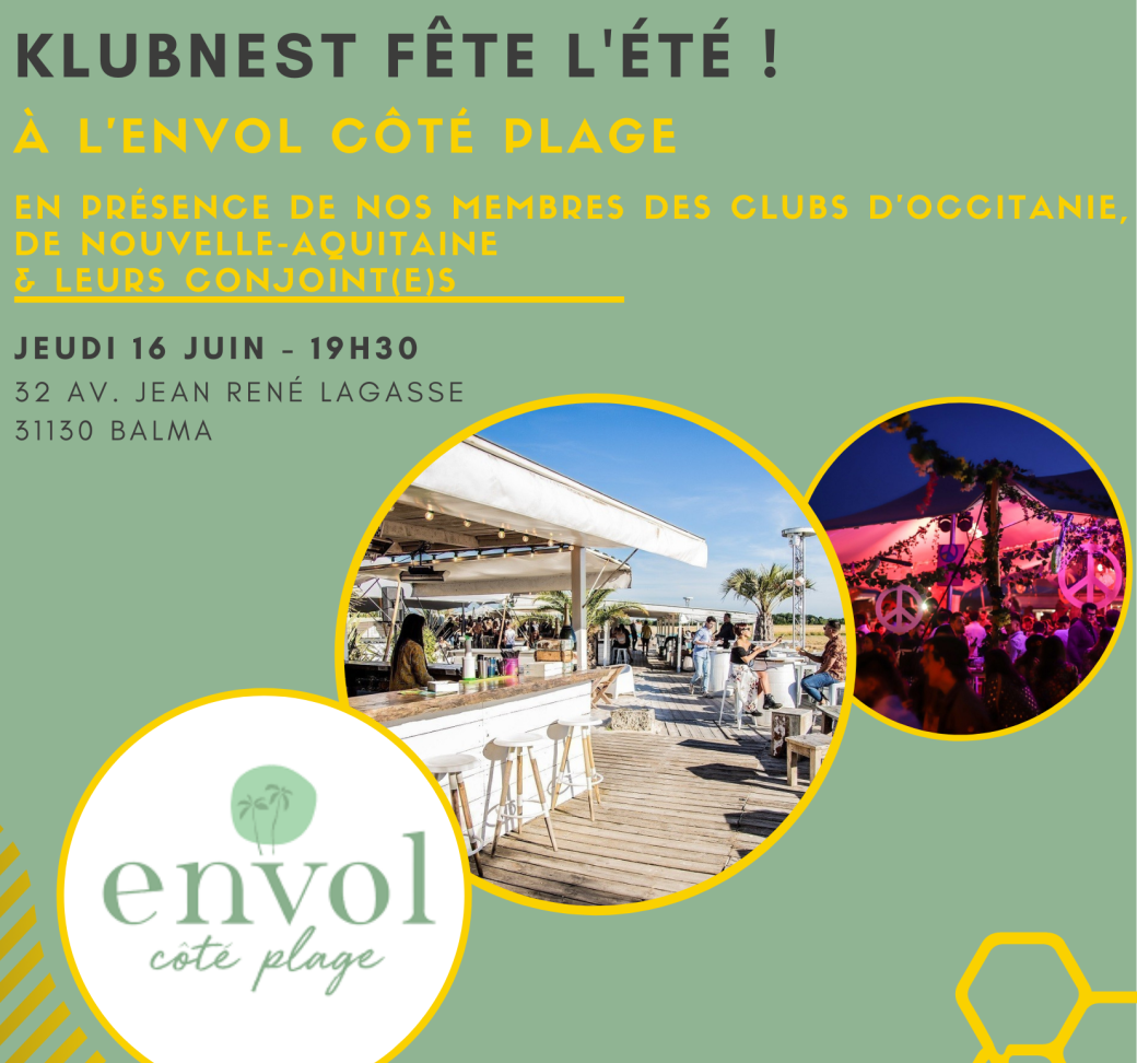 Afterwork Klubnest Envol / 16 juin