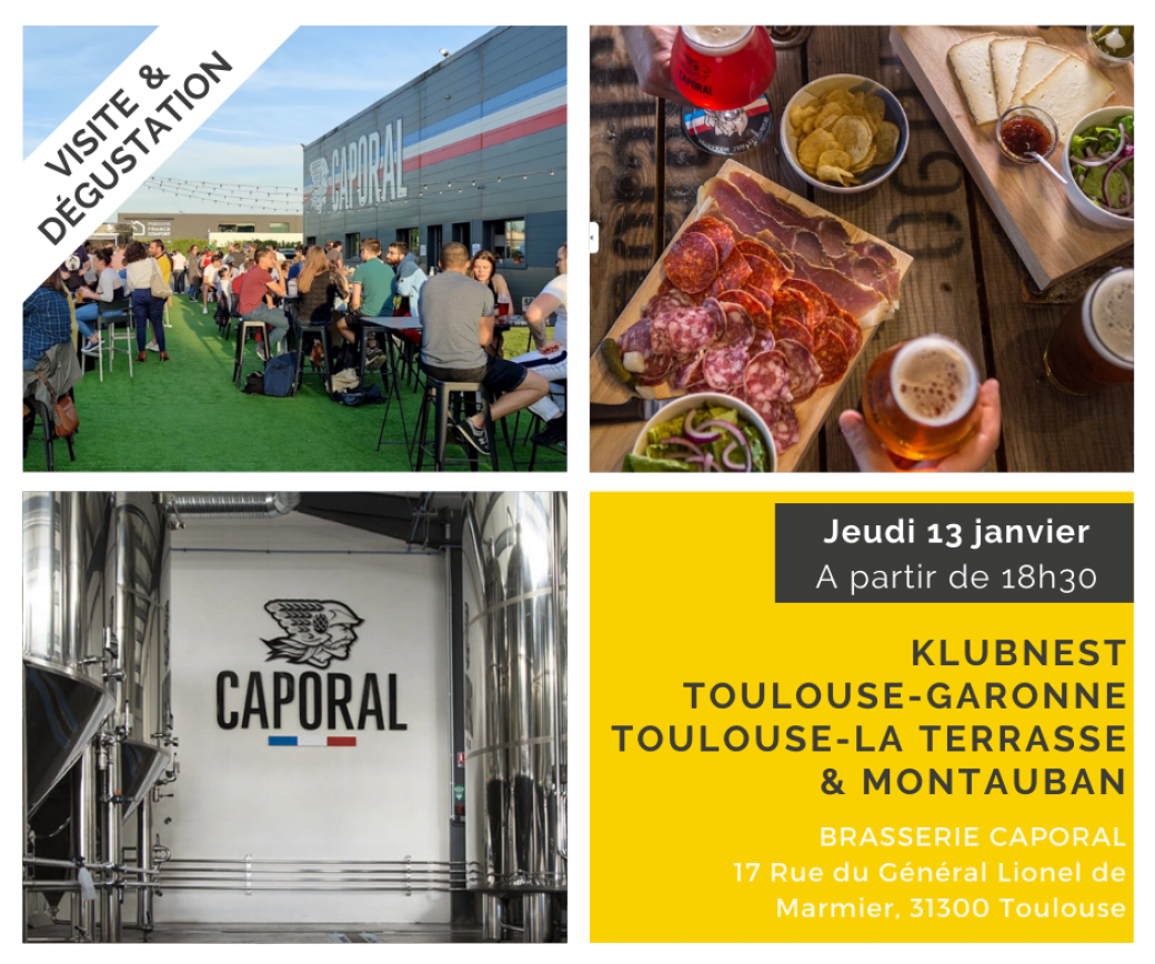 Afterwork Klubnest Toulouse & Montauban / 13 janvier