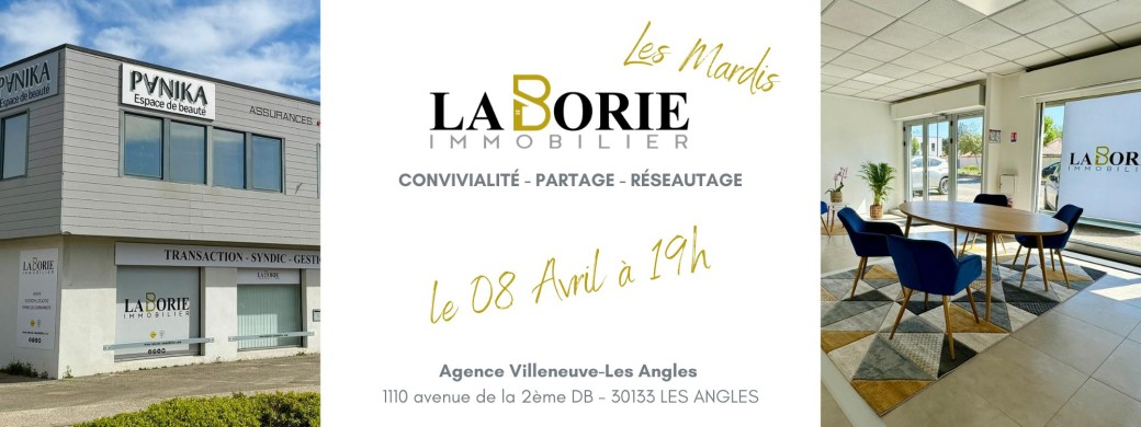 Afterwork La Borie Immobilier VILLENEUVE - LES ANGLES