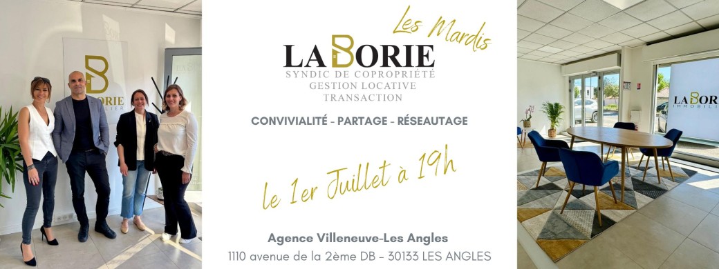 Afterwork La borie Immobilier VILLENEUVE - LES ANGLES