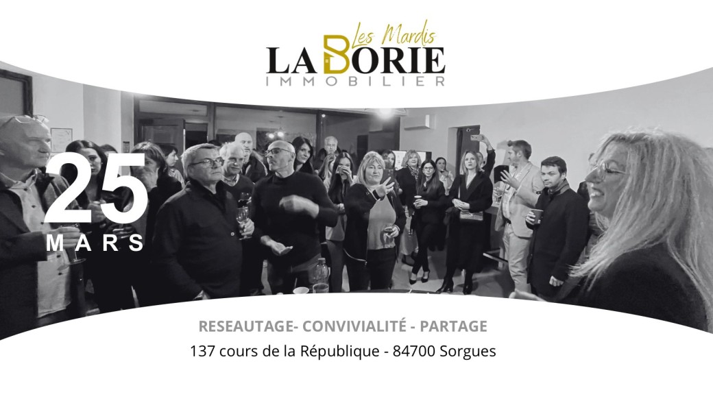 Afterwork La Borie Immobilier 