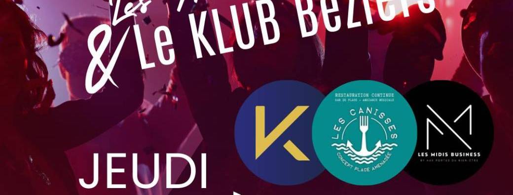Afterwork les pieds dans l'eau Les Midis Business & Le Klub Béziers jeudi 12 juin 2025