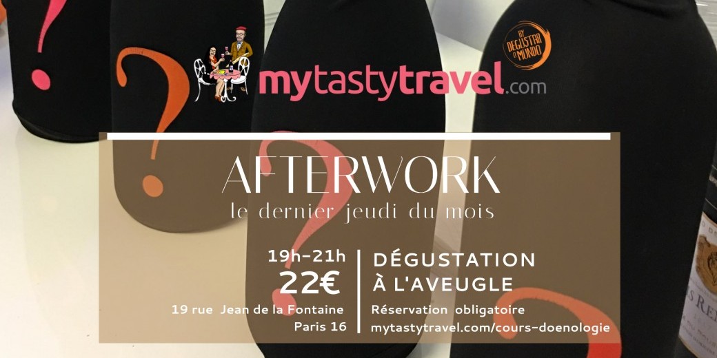 e-Afterwork avec dégustation à l'aveugle e-Afterwork avec dégustation à l'aveugle