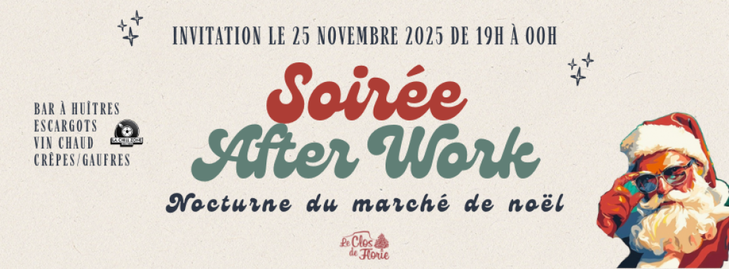 Afterwork Noël du Clos