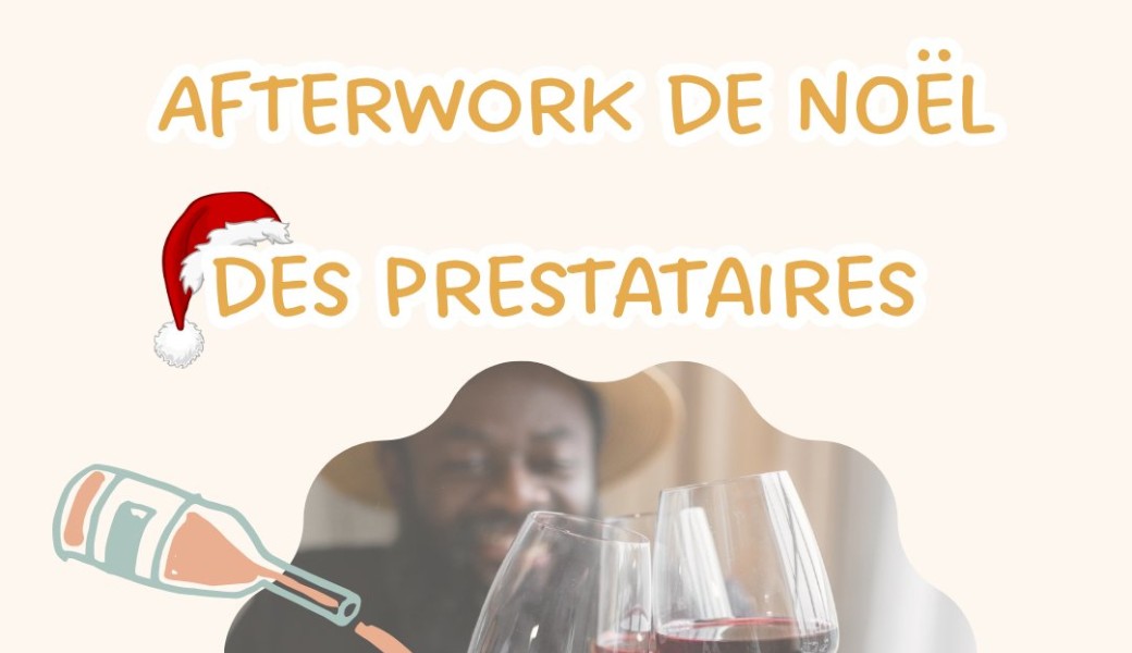 Afterwork prestataires Noël 