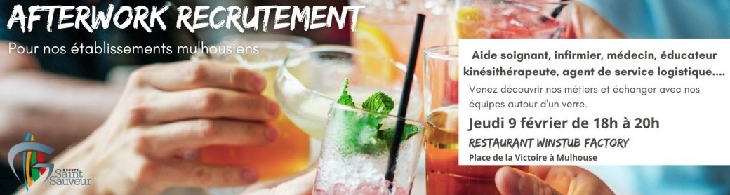  Afterwork - Recrutement du Groupe Saint Sauveur