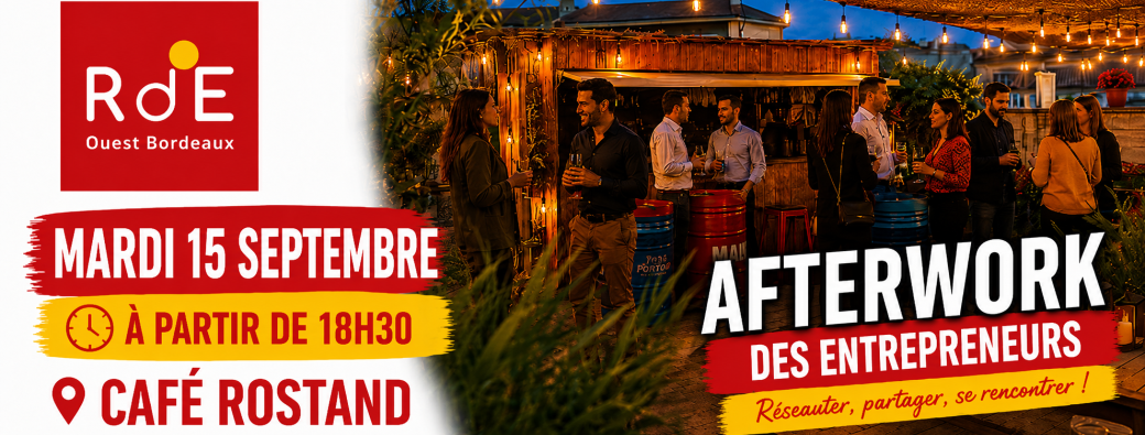 AFTERWORK REUNION DES ENTREPRENEURS SAINT-MEDARD/LE HAILLAN