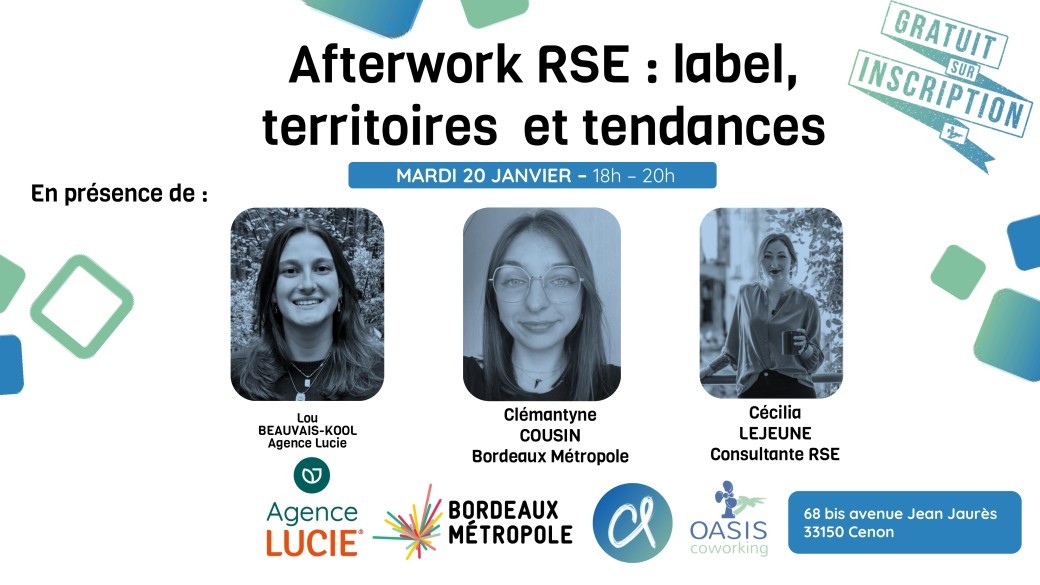 Afterwork RSE : label, territoires  et tendances
