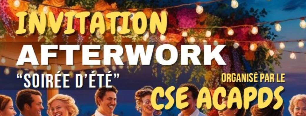 Afterwork "Soirée d'été"