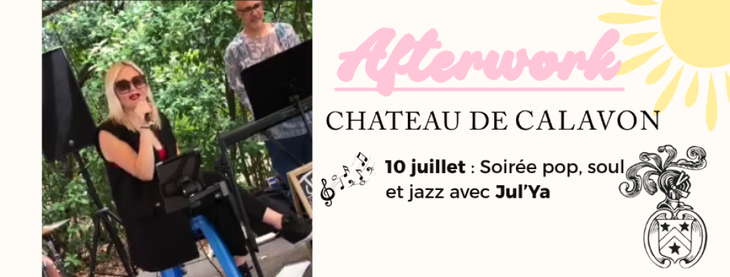 Afterwork soul, pop & jazz au Château de Calavon
