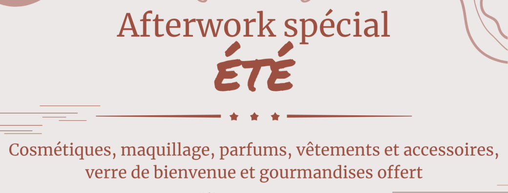 Afterwork spécial été