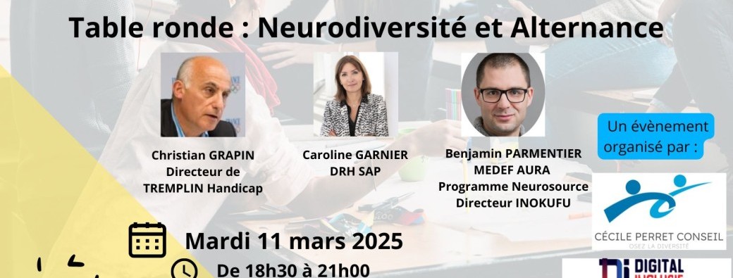 Afterwork Table ronde “Neurodiversité & Alternance”
