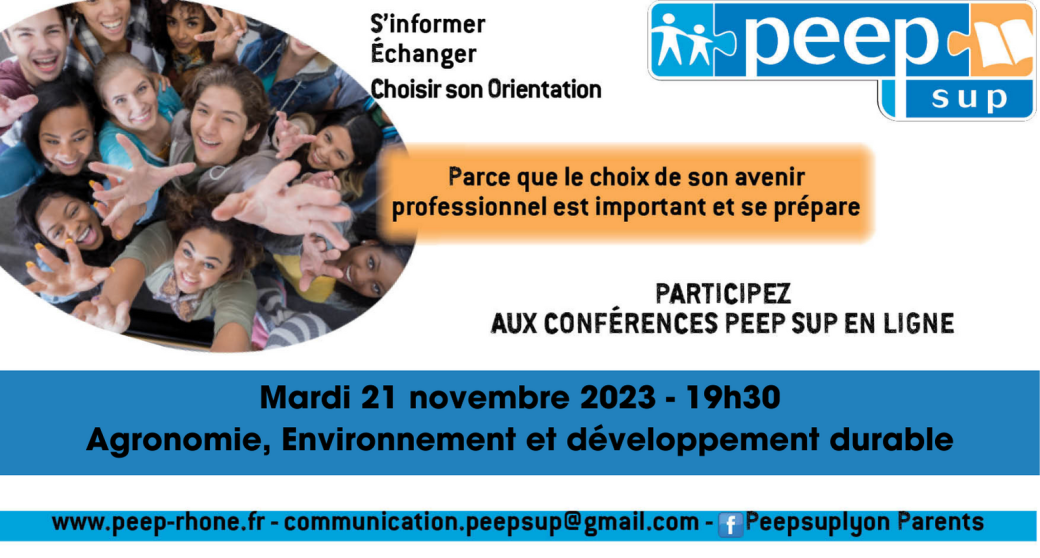 Agronomie, Environnement et développement durable - PEEP Sup 23