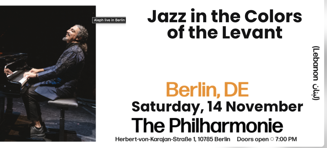 Jazz in the Colors of the Levant ‒ Aleph Abi Saad and his orchestra - 26