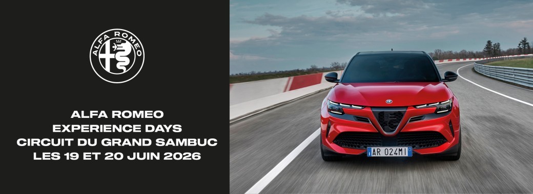 Alfa Romeo Experience Days • Circuit du Grand Sambuc