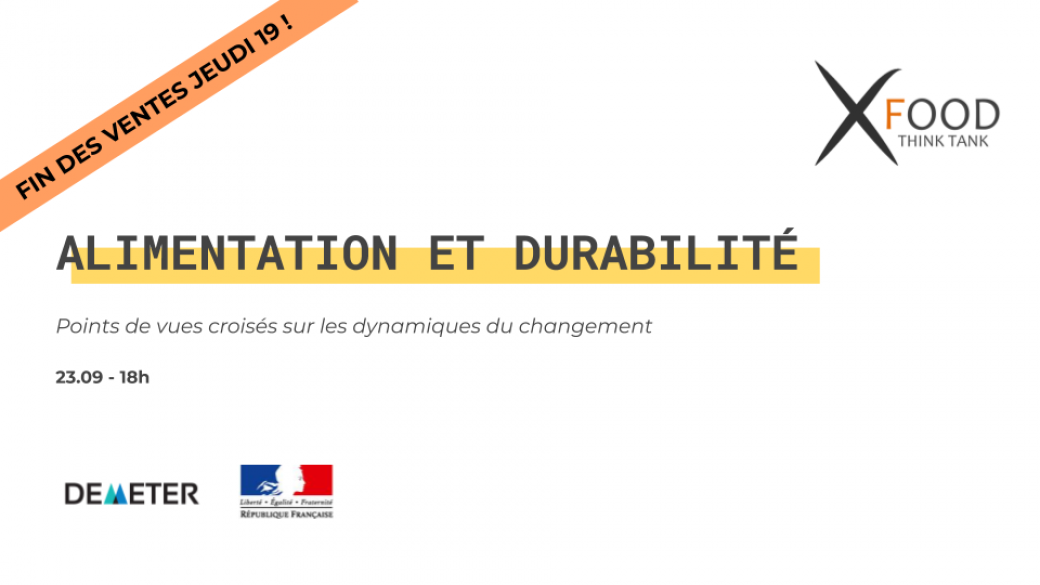 Alimentation et durabilité, quelles dynamiques du changement ?