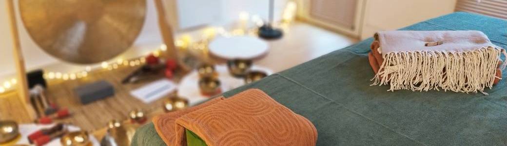 Une alliance de deux pratiques : Massage Shirotchampi & Bain Sonore