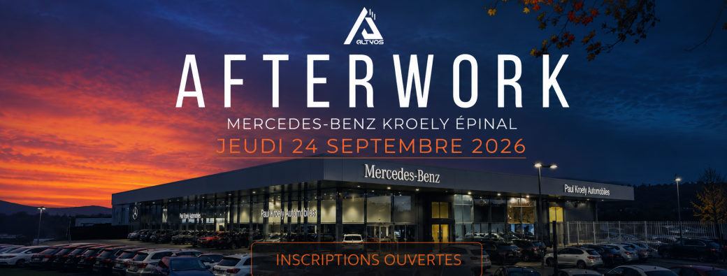 Afterwork ALTYOS X Mercedes-Benz KROELY – 24/09