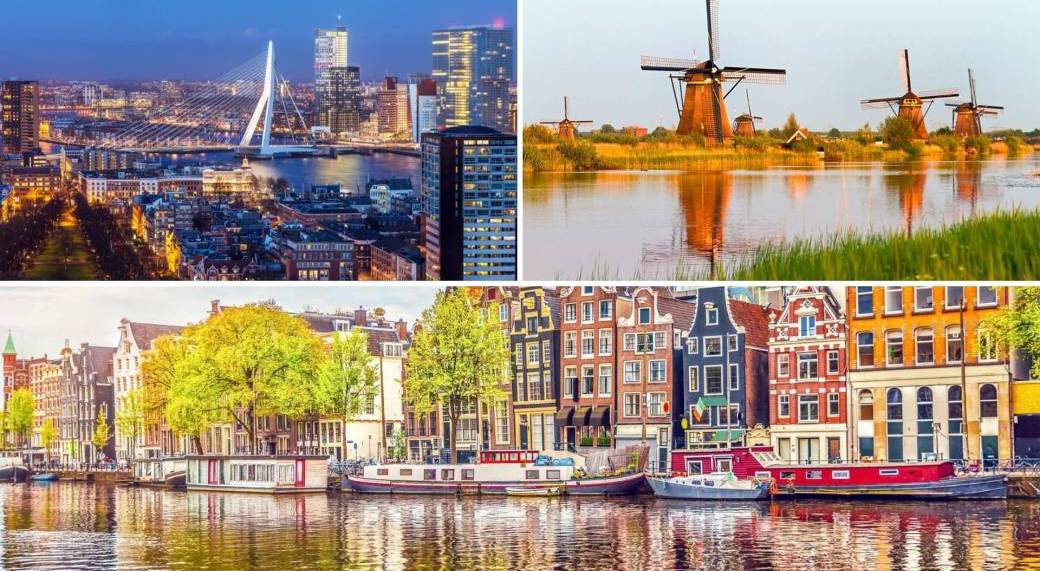 Weekend aux Pays-Bas : Amsterdam & Rotterdam & Moulin à Vents Kijk Kubus