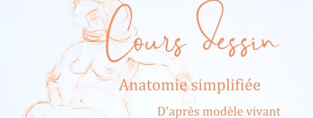 Anatomie simplifiée d'après modèle vivant
