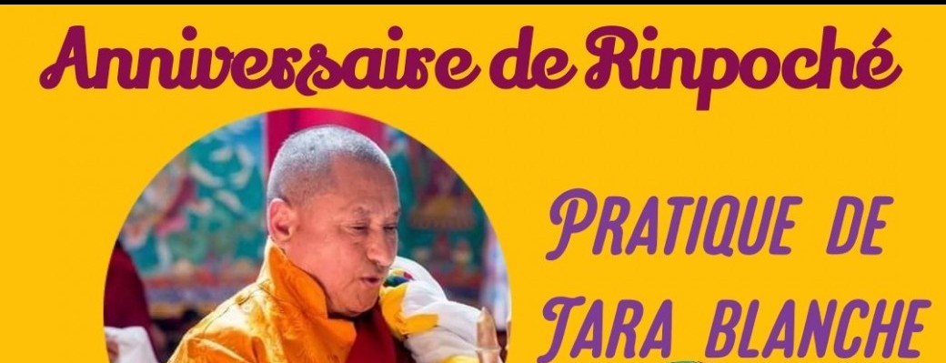 Anniversaire de Rinpoché