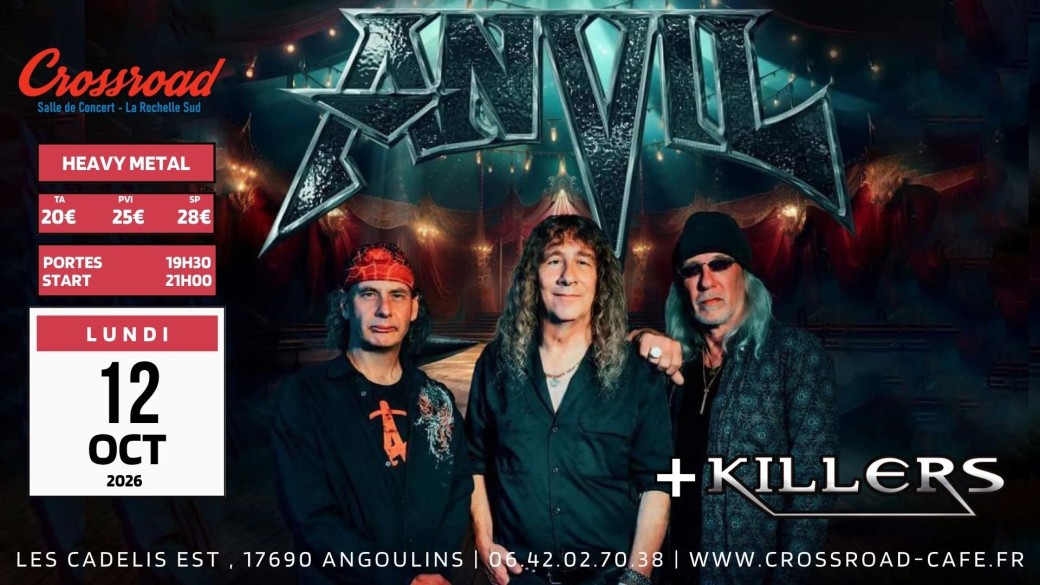 ANVIL × Killers : LIVE @ CROSSROAD