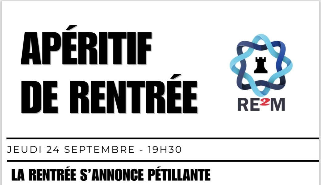 Apéritif de rentrée 