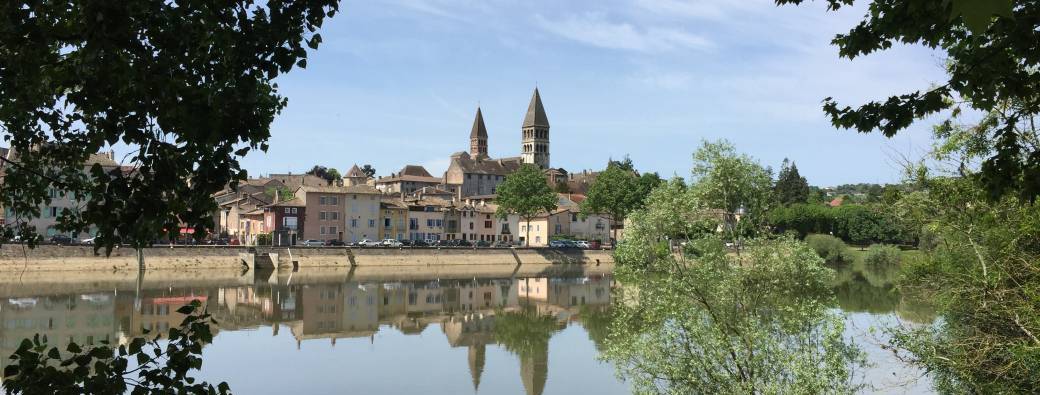 Apéritif panoramique à Tournus, Rive Gauche