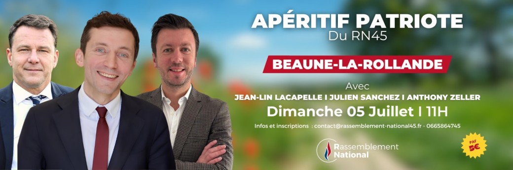 Apéritif Patriote avec Julien Sanchez