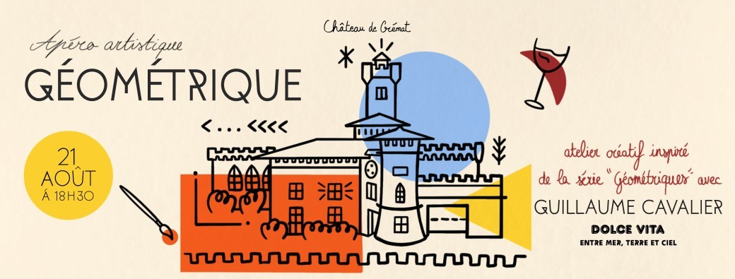Apéro artistique géométrique