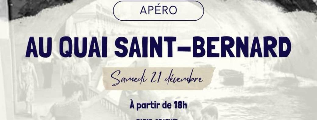Apéro au Quai Saint-Bernard