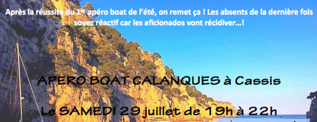 Apero Boat Calanques SAIHM #2