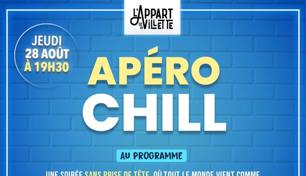 Apéro Chill - soirée afterwork
