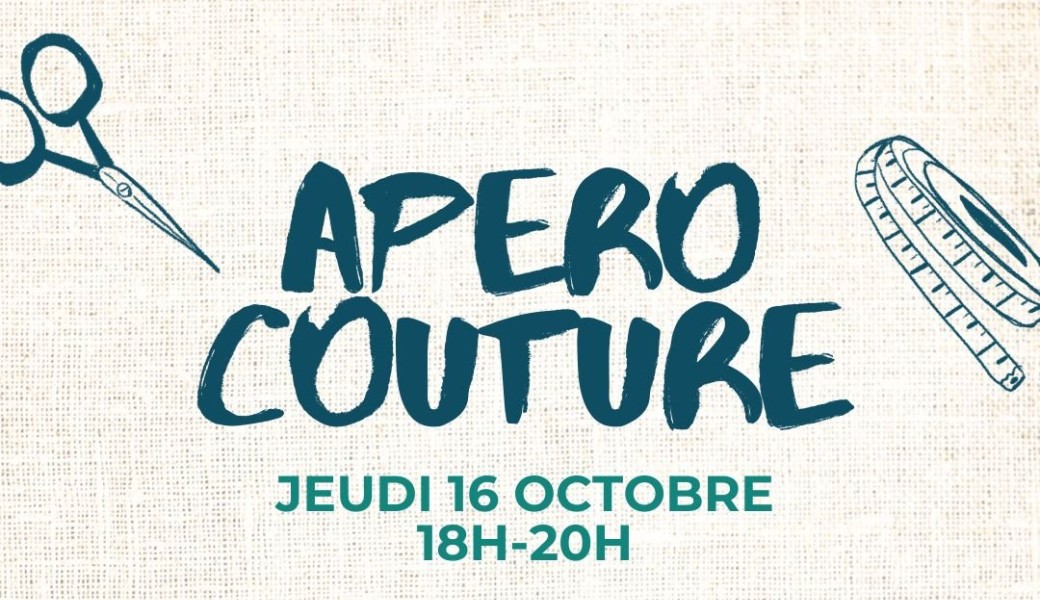 Apéro couture sur Comines !