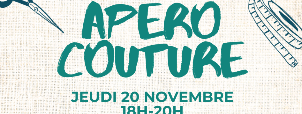Apéro couture sur Comines !