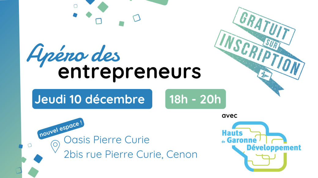 Apéro des Entrepreneurs - avec HDG Développement