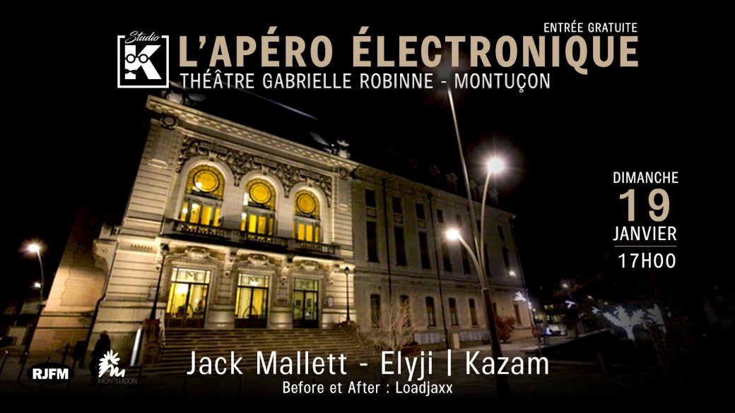 Apéro Electronique - Théâtre Gabrielle Robinne