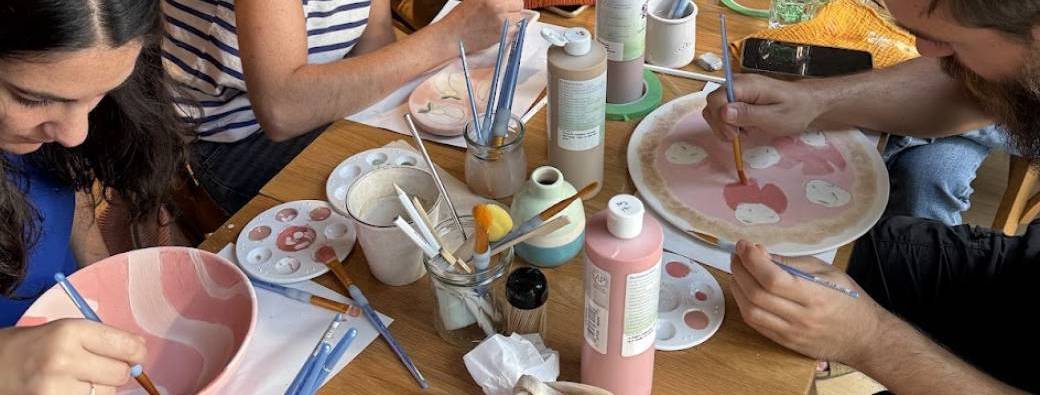 Apéro - Peinture sur céramique chez Bibou