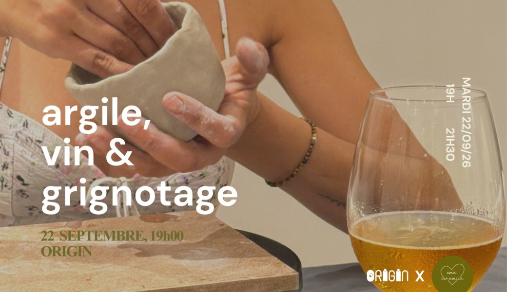 Apéro Poterie chez Origin-Cave à vin