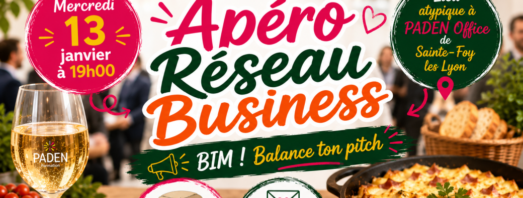 Apéro Réseau Business – BIM ! Balance ton Pitch