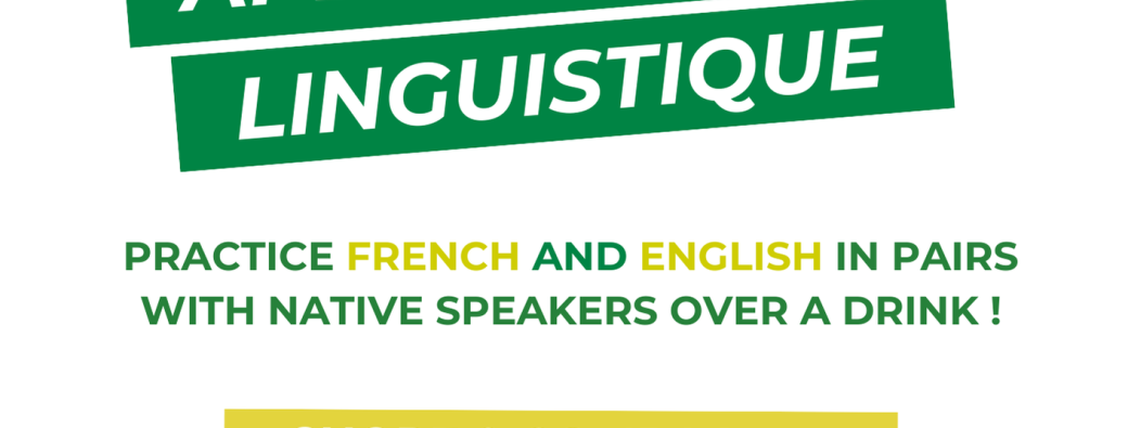 Apéro tandem linguistique 